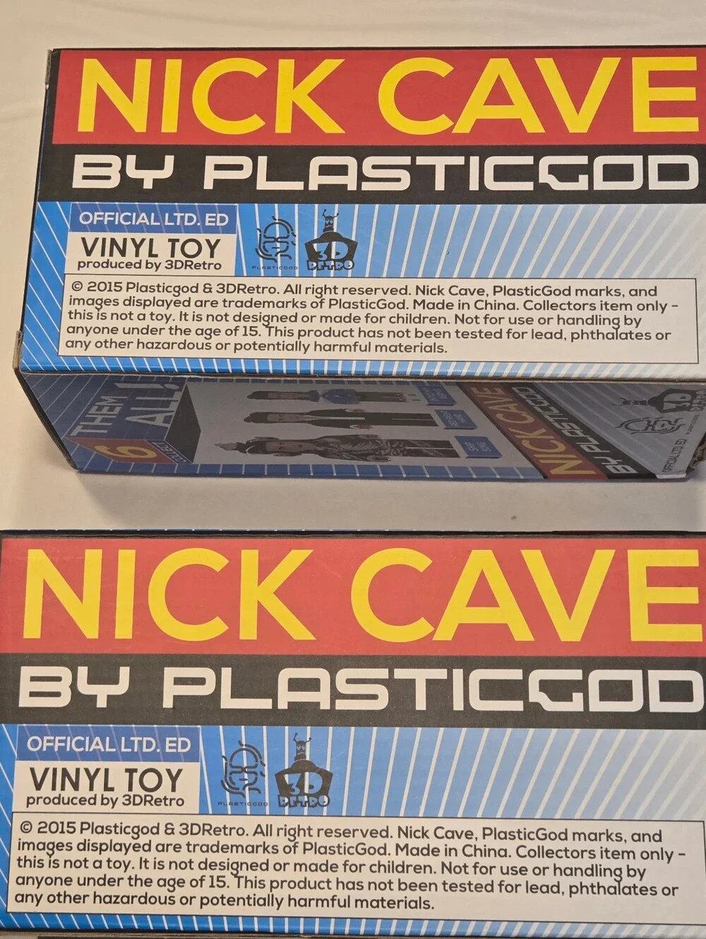 2015 Comic Con - Nick Cave Vinyl Figures - Set Of 2 - SDCC